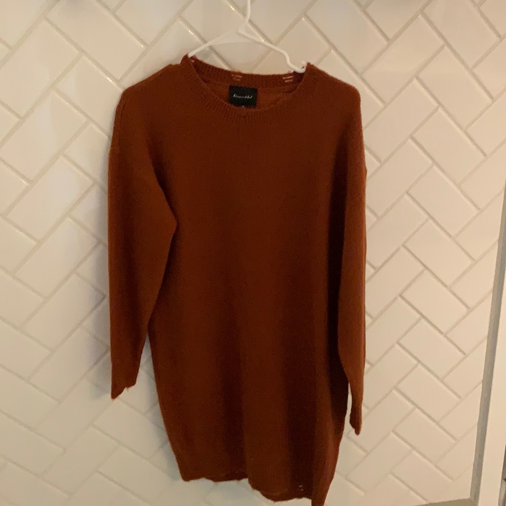 Line and Dot sweater dress